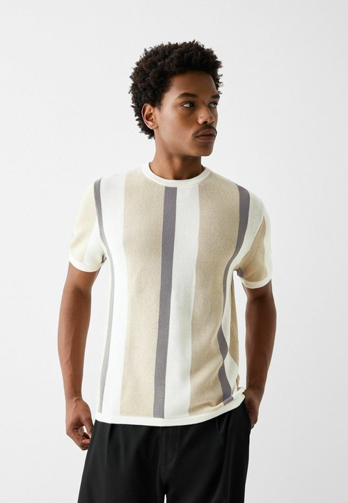 Mavi Men's Striped Short Sleeve Crew Neck T-Shirt In Black – Mavi Jeans