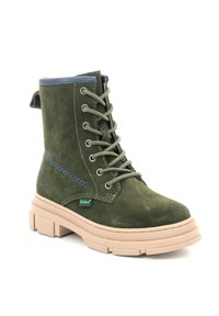 Kickers GOJI - Botines con cordones - kaki