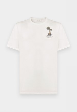 Pier One, Print T-shirt - white