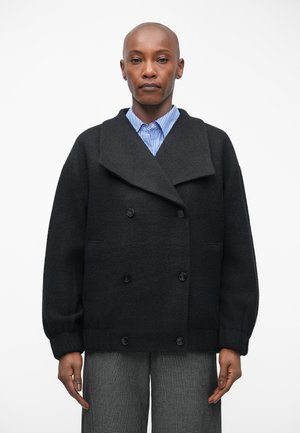 AGNES DOUBLE JACKET - Krátky kabát - black