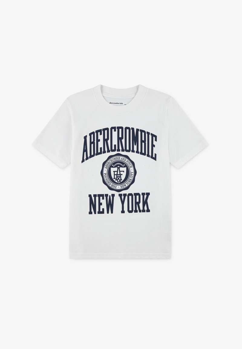 Abercrombie & Fitch IVY LEAGUE - Μπλουζάκι με στάμπα - bright white
