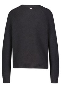 BOSS Stickad tröja - black