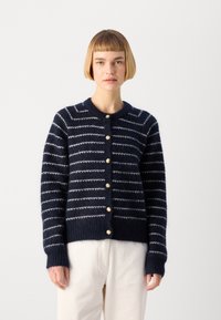 Lindex CARDIGAN YARA - Cardigan - dark navy