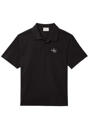 Calvin Klein Jeans, EASY MONOLOGO CASUAL - Poloshirts - black