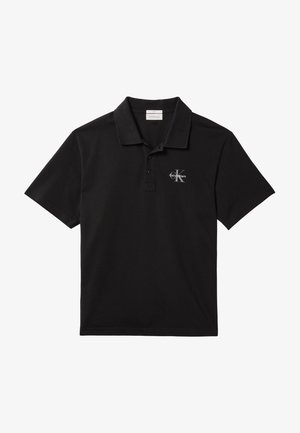 Calvin Klein Jeans, EASY MONOLOGO CASUAL - Polo - black
