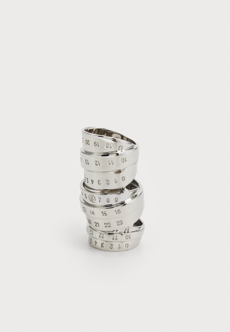 MM6 Maison Margiela MINIMAL LOGO  - Žiedas - polished palladio