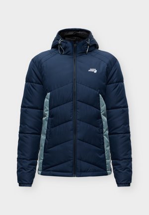 Jack & Jones, JCOBLOCK PUFFER - Зимно яке - navy blazer