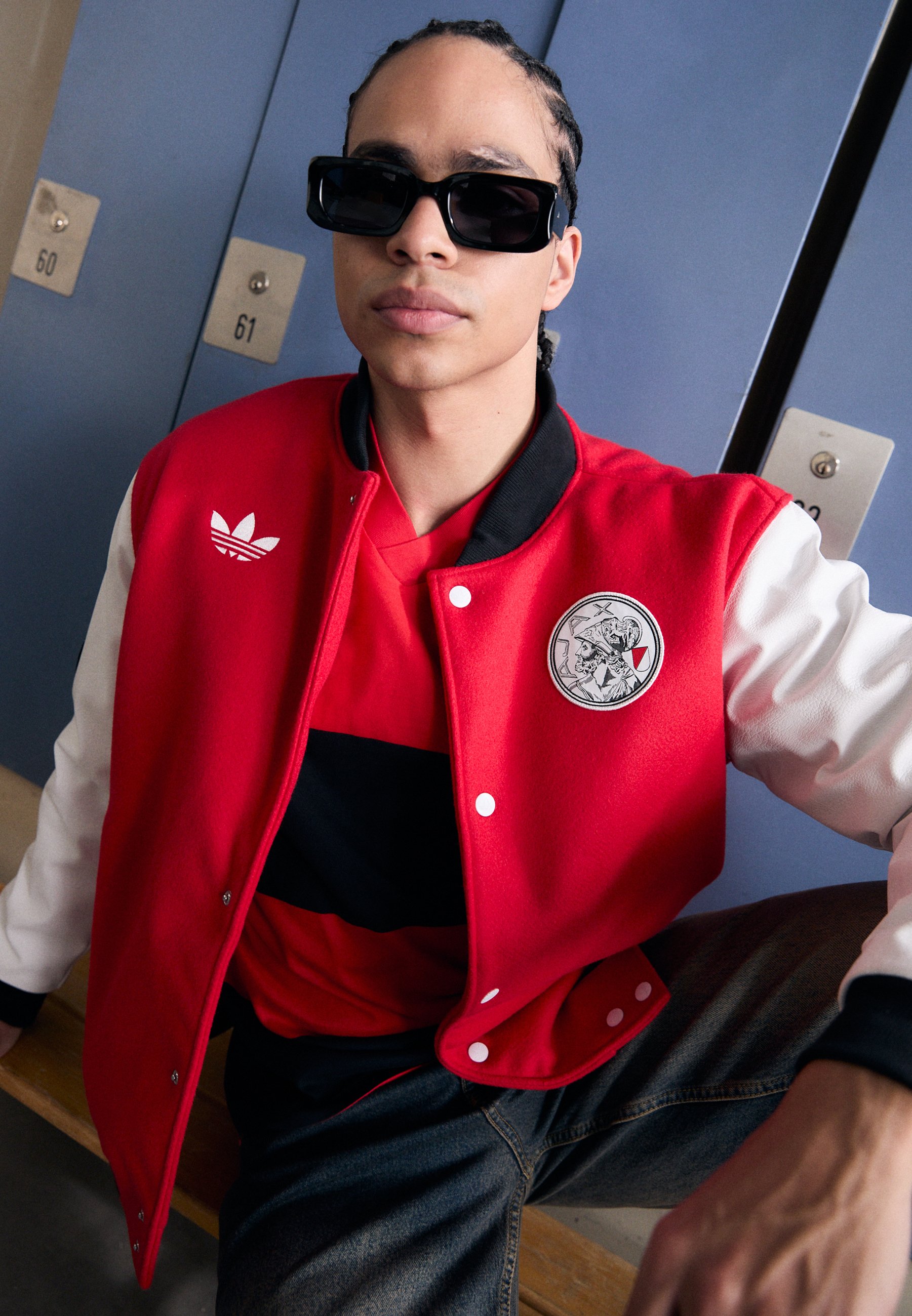 adidas Originals AJAX GRAPHIC - Fanartikel - bold red/white/rood -  Zalando.be
