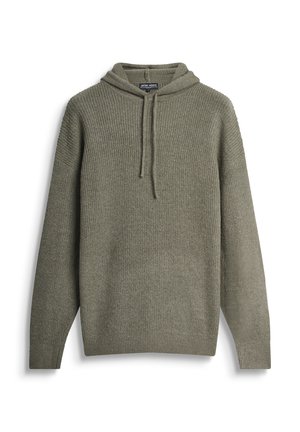 REGULAR FIT - Majica s kapuljačom - olive