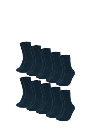 OCCULTO, 10 PACK 100% BAUMWOLLE BUSINESS - Socken - navy