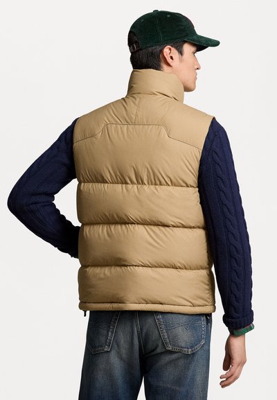 Polo Ralph Lauren THE GORHAM DOWN GILET - Veste - desert khaki
