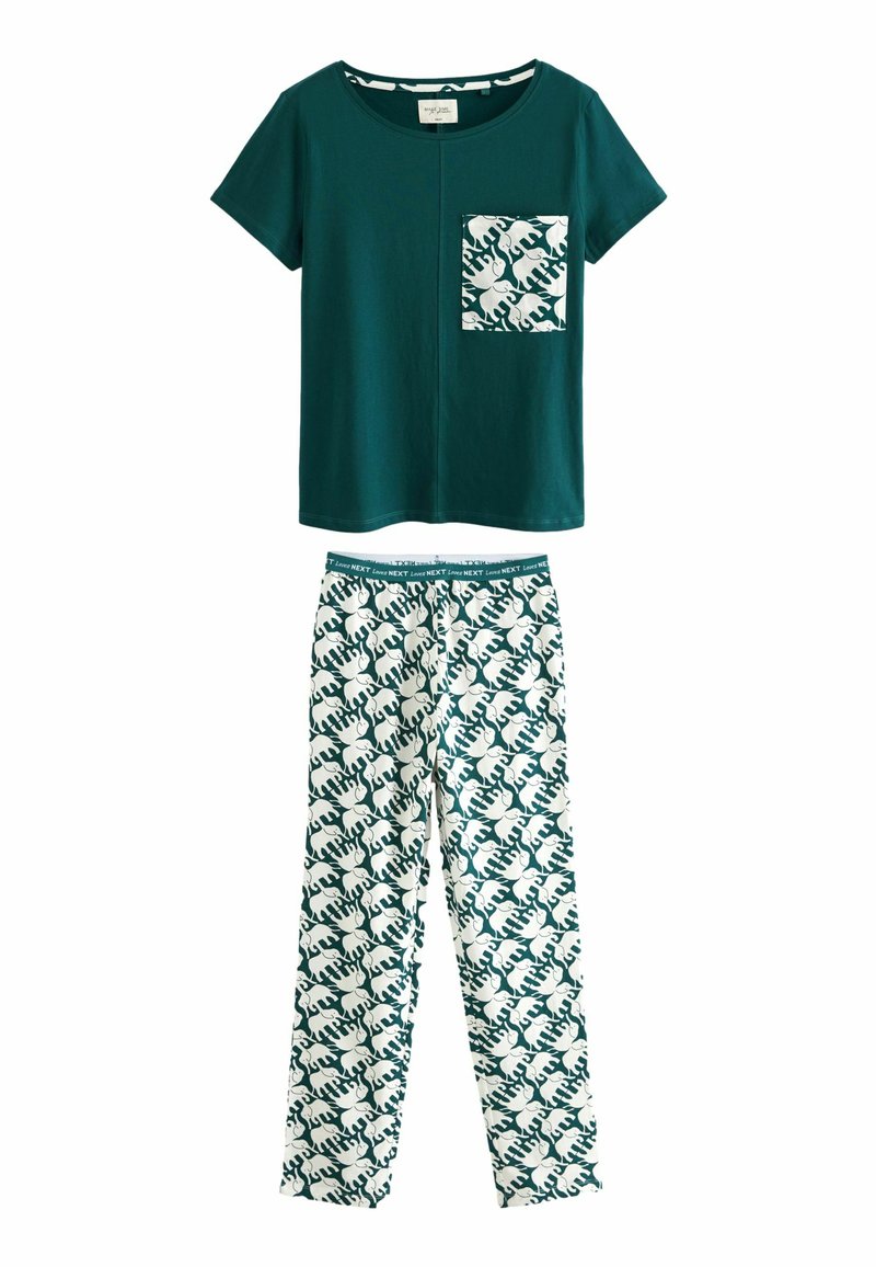 Next SET - Pidžaamakomplekt - teal elephant