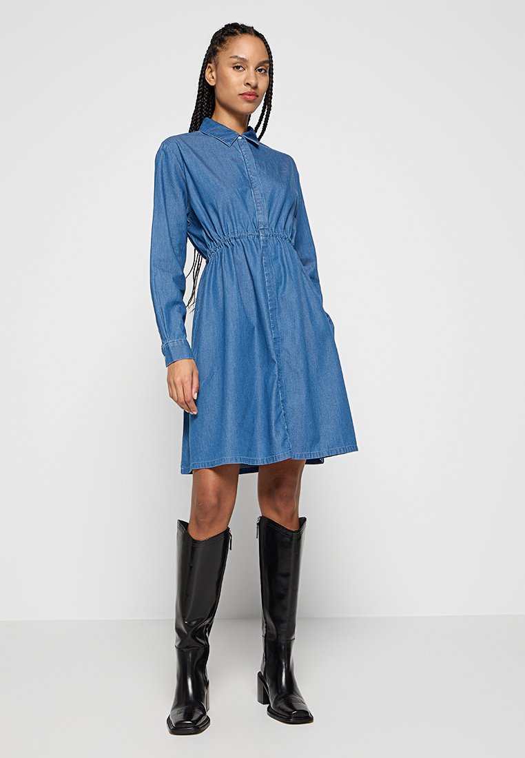 Denham Jeansjurken blauw