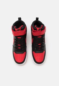 Nike Sportswear COURT BOROUGH MID 2 UNISEX - Sapatilhas de cano alto - black/university red/white
