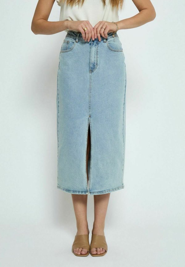 PCFIONE LONG - Jeansrock