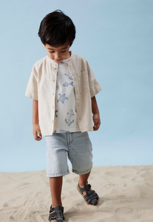 NMMFILLE - T-shirt con stampa - cloud dancer