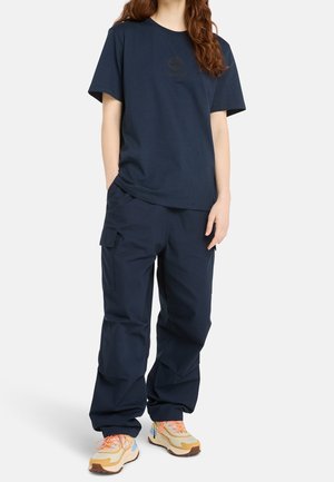 T-shirt print - dark blue