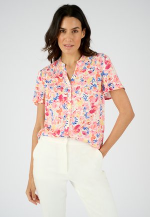 Damart SMOCKS CLIMATYL - Blouse - rose fleuri