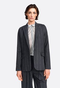 Rich & Royal MIT REVERSKRAGEN UND PATTENTASCHEN - Blazer - grey melangé