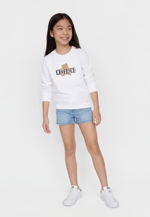 MOSCHINO ADDITION UNISEX - Φούτερ - bianco ottico