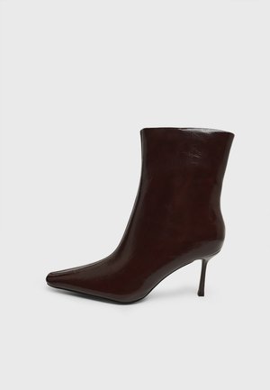Even&Odd Wide Fit by Zalando, Bottines à talons hauts - burgundy