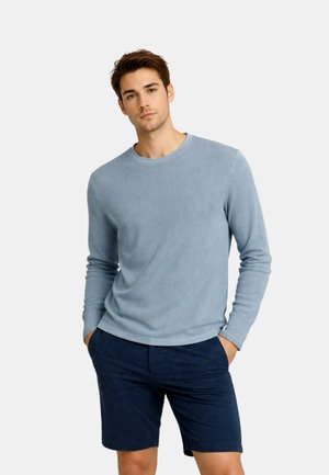 INDICODE JEANS, INJADIEL - Striktrøje - hellblau