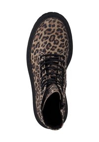 Steve Madden SKYLAR - Bottines à plateau - braun leopard
