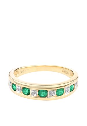 DIAMOND AND EMERALD - Sormus - yellow gold