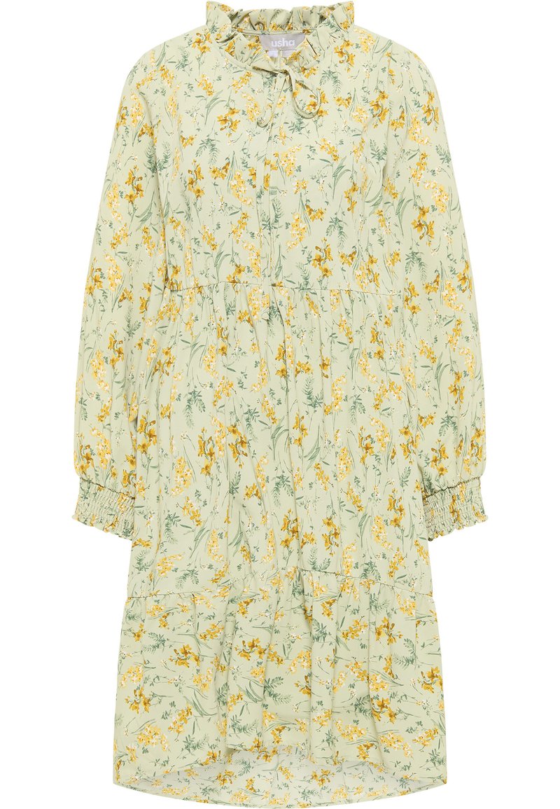 Damen Freizeitkleider | usha USHA QISHA Freizeitkleid hellgrün mehrfarbig/hellgrün - AR08030 Damen Freizeitkleider | usha USHA QISHA Freizeitkleid hellgrün mehrfarbig/hellgrün - AR08030