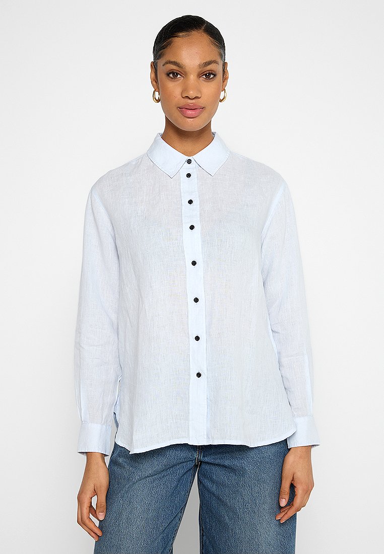Scotch & Soda Overhemdblouse blauw