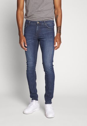 Skinny-Farkut - blue denim