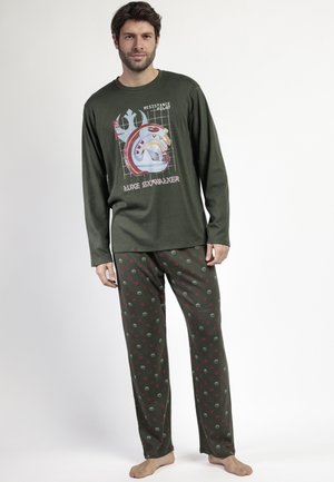 MANGA LARGA RESISTANCE PILOT SET - Conjunto de pijama - verde