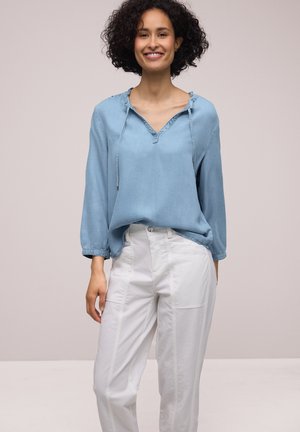 Street One, Blouse - light blue soft wash