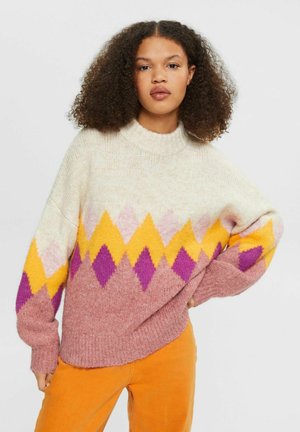 ARGYLE MUSTER - Svetr - violet