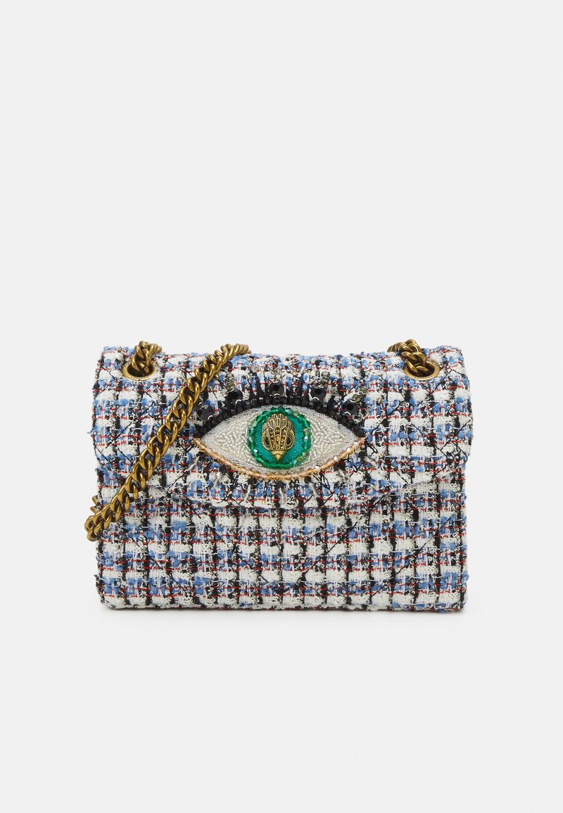 Kurt Geiger London MINI KENSINGTON EYE Across body bag white/navy