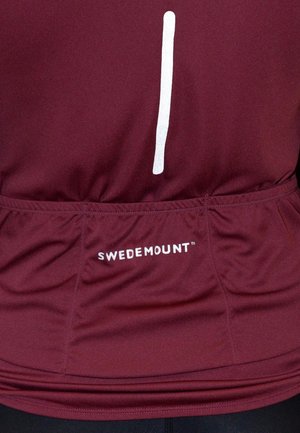 Swedemount, CORE TEE - Cycling-Trikot - burgundy reflective