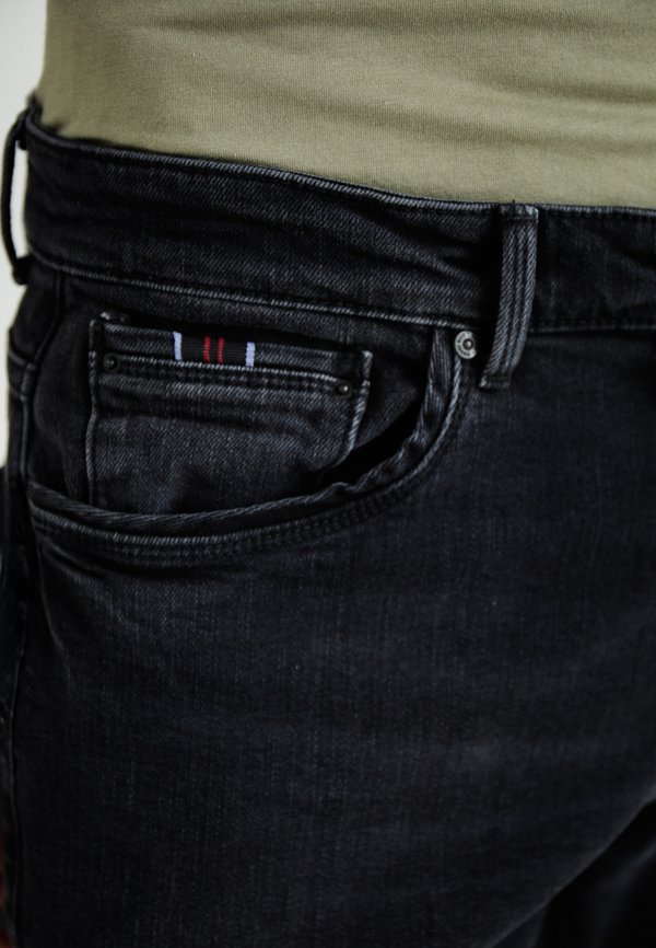 HOLLYWOOD MID RISE - Straight leg jeans - telly wash3