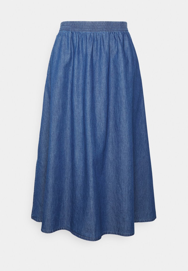 Damen Jeansröcke | JJXX JXSASHA MIDI CHAMBRAY SKIRTA-Linien-Rockmedium blue denim/blue denim - UF98473 Damen Jeansröcke | JJXX JXSASHA MIDI CHAMBRAY SKIRTA-Linien-Rockmedium blue denim/blue denim - UF98473