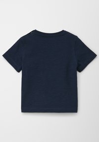 s.Oliver MIT PRINT-DETAIL - T-shirt print - navy
