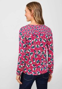 Cecil MIT BLUMENMUSTER - Langarmshirt - pink