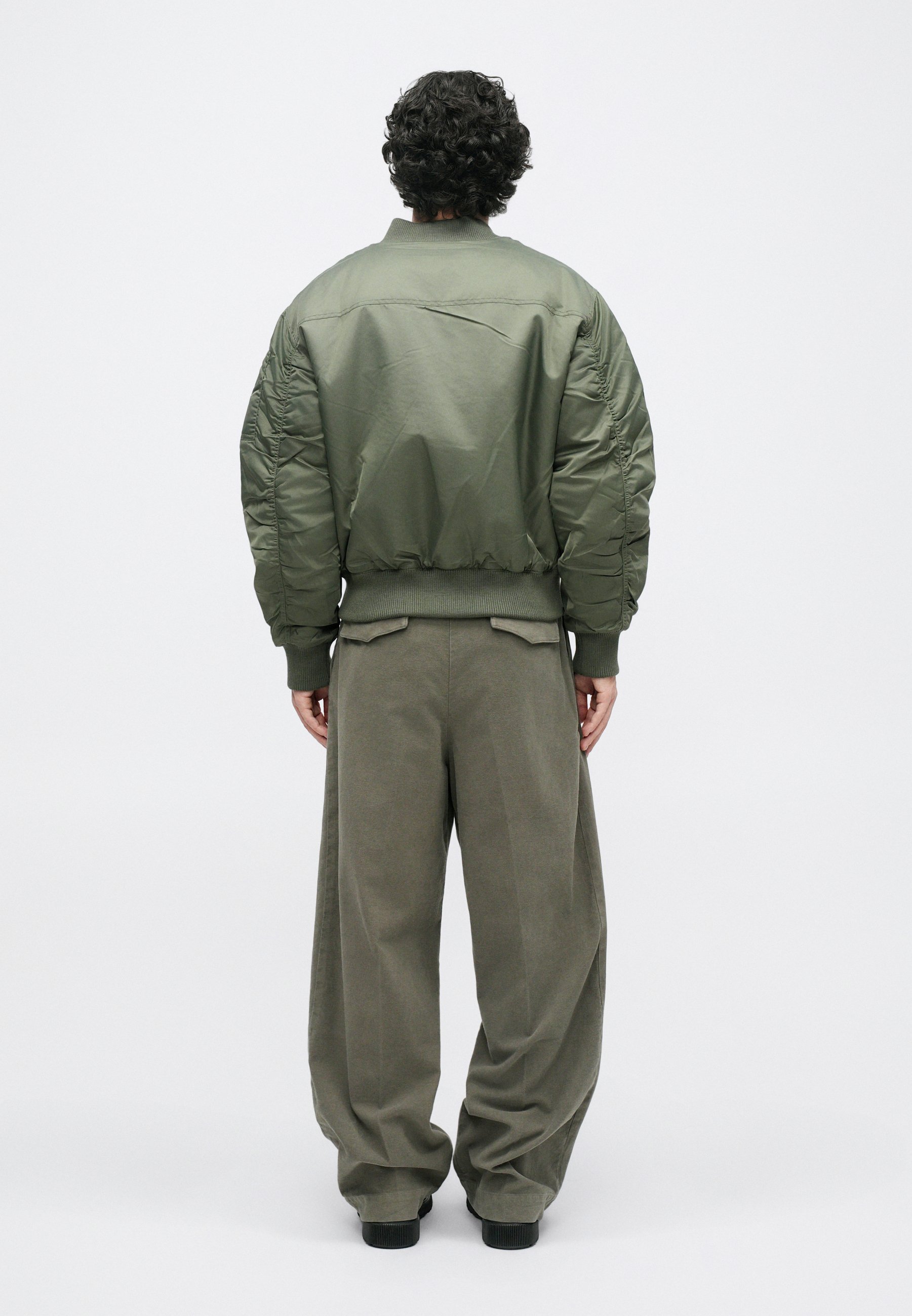 OFFICINE GENERALE JAVIER - Bomber Jacket - aventurine green/dark