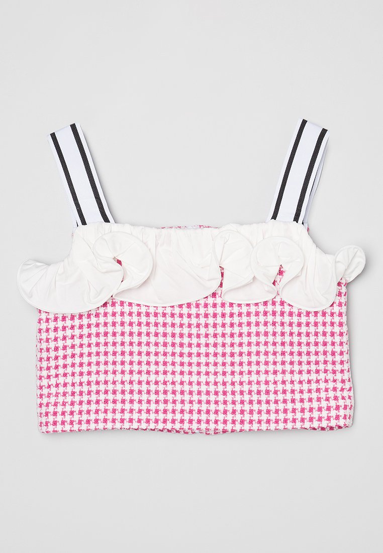 TWINSET Top donkerroze