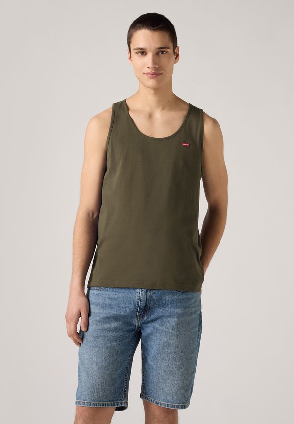 HOUSEMARK TANK - Top - olive night