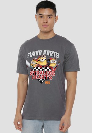 Universal Studios DESPICABLE ME /FIXING PARTS - Print T-shirt - anthracite