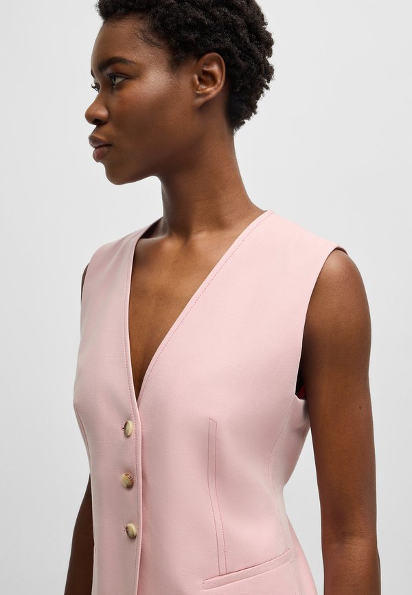 JAVESTA - Waistcoat - open purple3