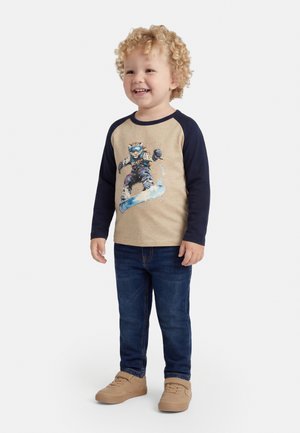 Hust & Claire ANTON SNOWLEOPARD - Topper langermet - biscuit