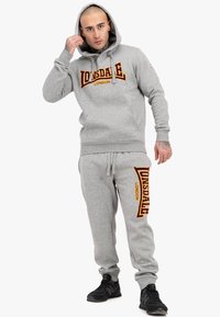 Lonsdale CLASSIC - Majica s kapuljačom - marl grey