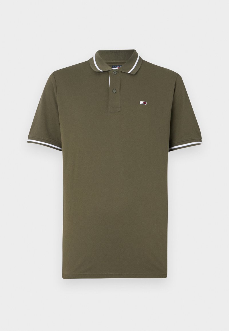 Tommy Jeans Poloshirt donkergroen Tommy Jeans Poloshirt donkergroen