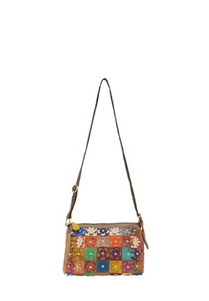 MESSENGER - Skuldertasker - coffee multicolor