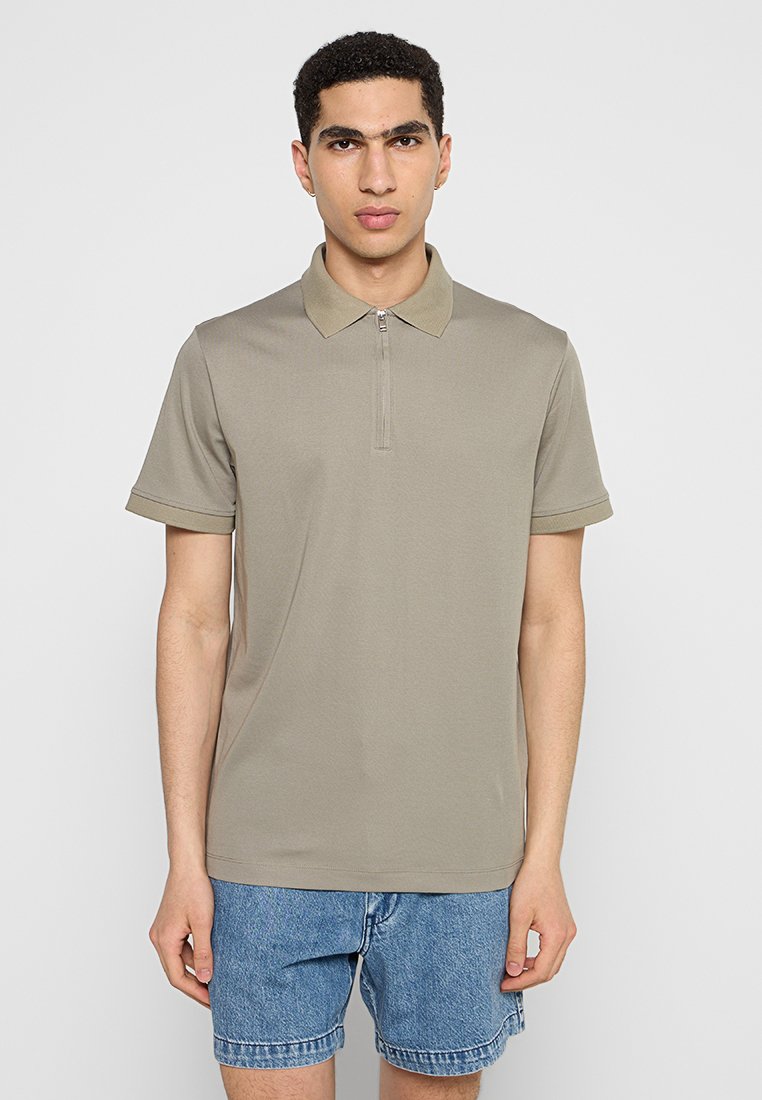 Selected Homme Poloshirt olijfgroen Selected Homme Poloshirt olijfgroen